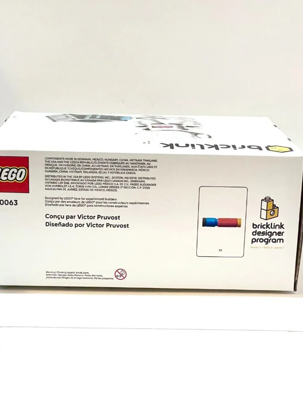 LEGO 910063 BrickLink Designer Program Series 7 WALT Limited NEW IN HAND